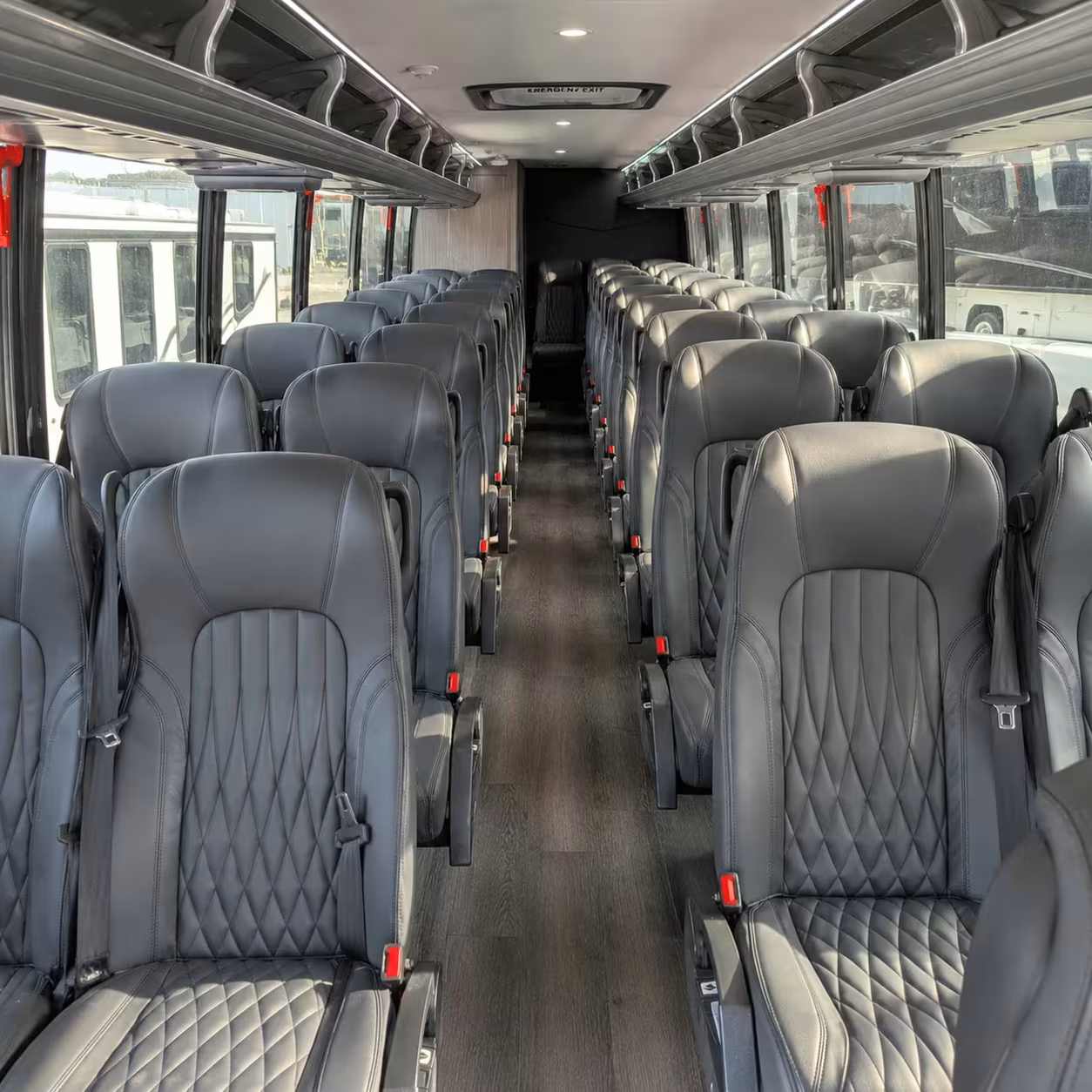 30 passenger minibus inside