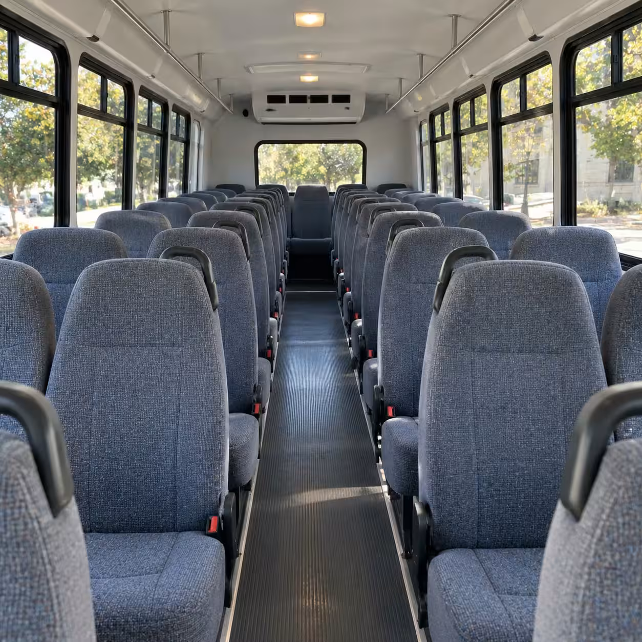 35 passenger minibus inside