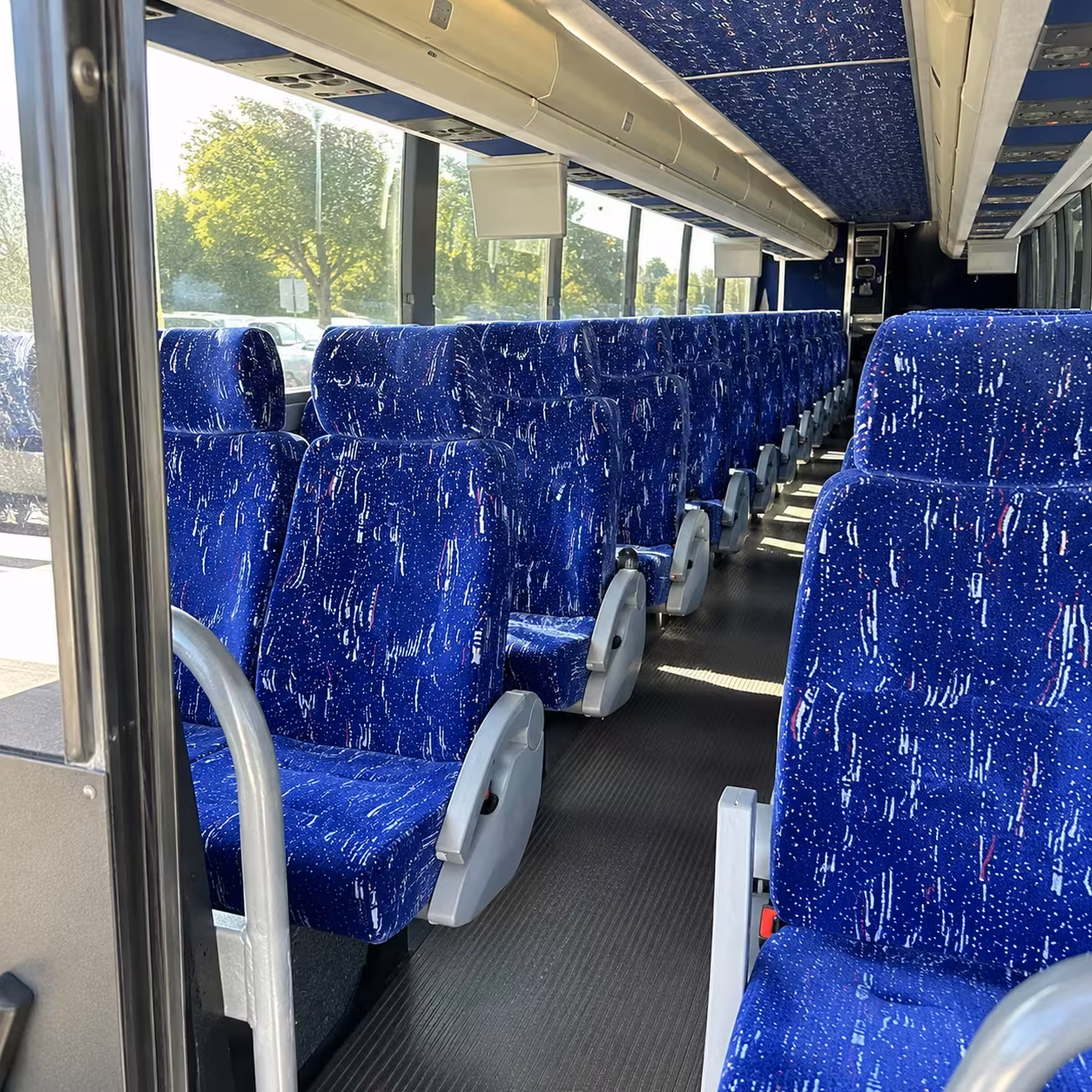 jurupa valley charter bus inside