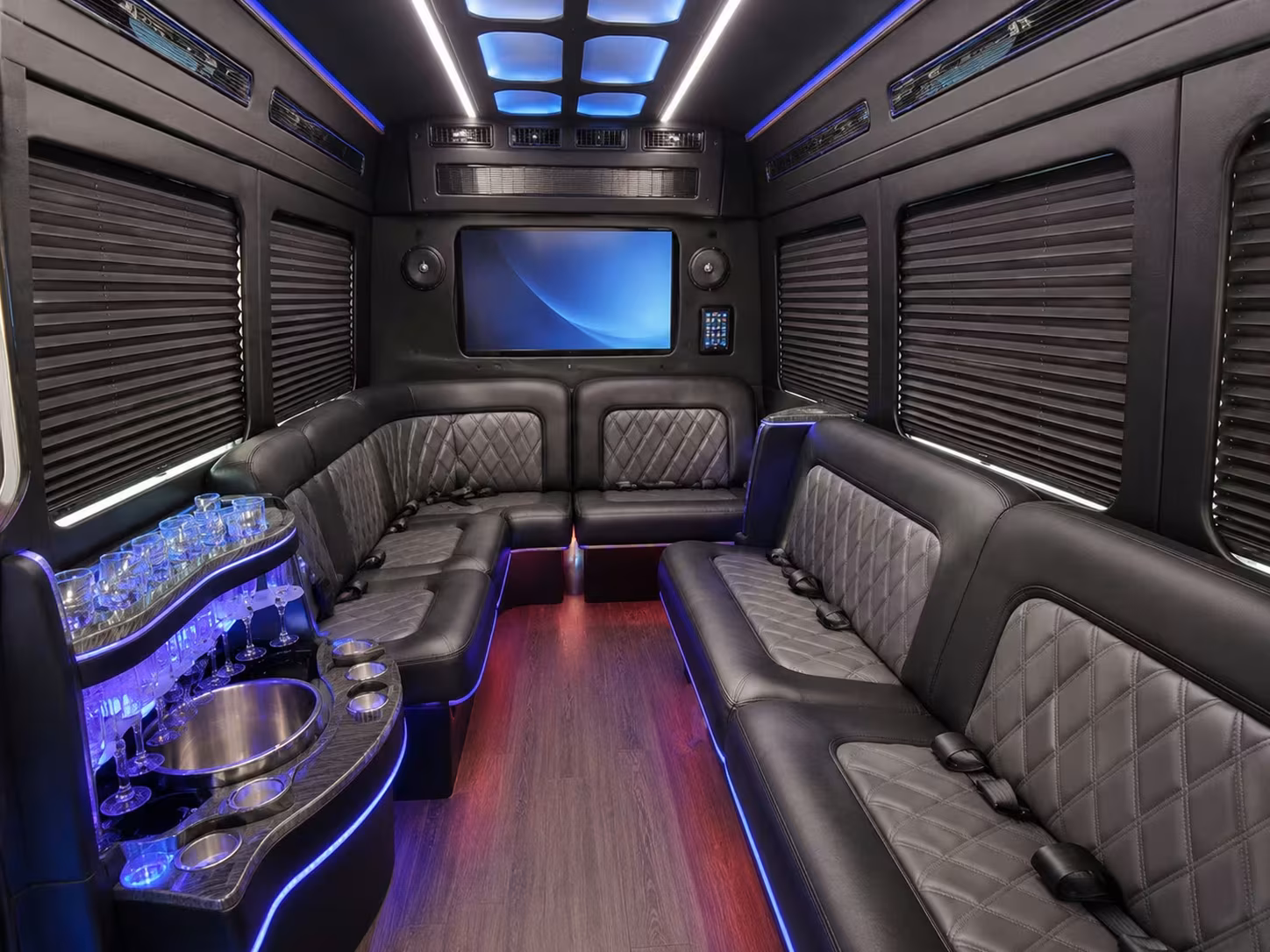 sprinter limousine inside