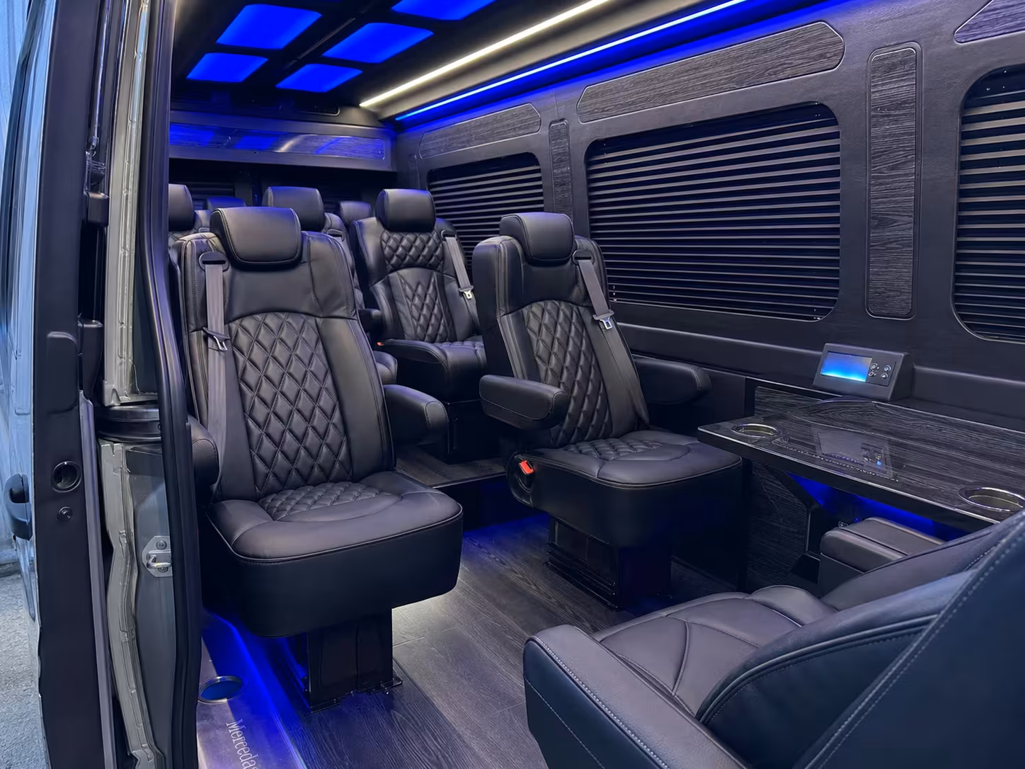 sprinter van transportation for groups and events across jurupa valley
