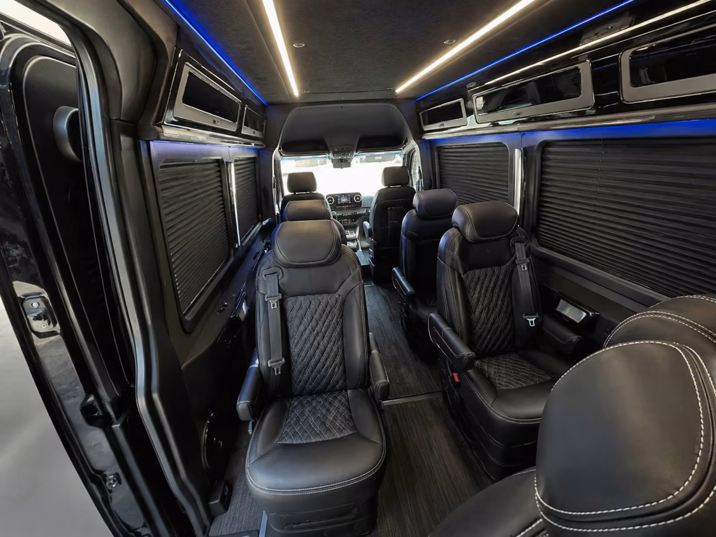 sprinter van with driver interior