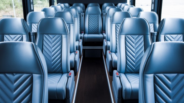 15 passenger minibus interior