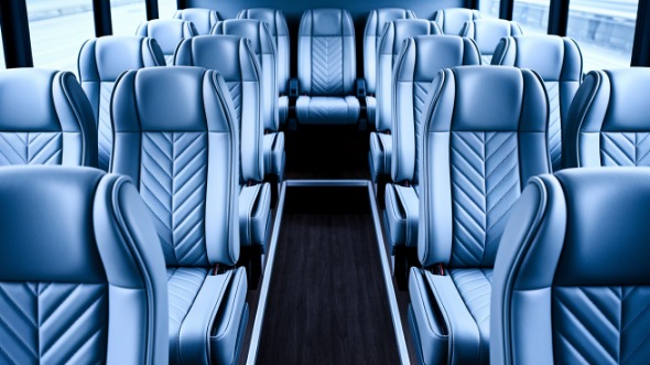18 passenger minibus interior