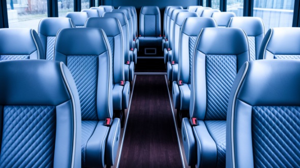 20 passenger minibus interior