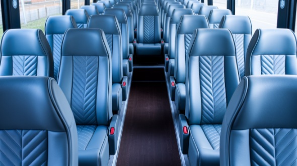 35 passenger minibus interior