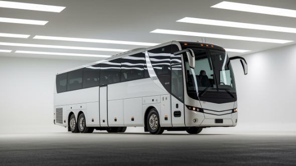 54 passenger charter bus