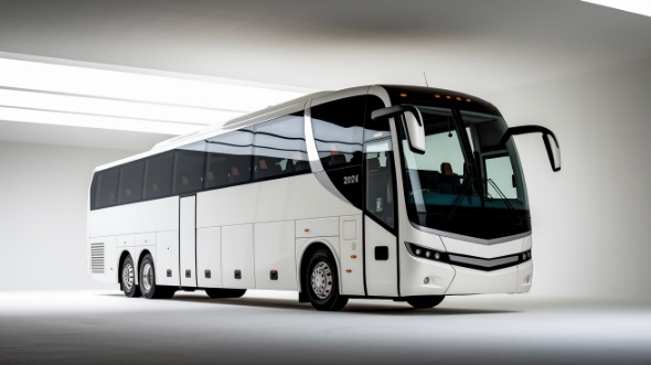 56 passenger charter bus