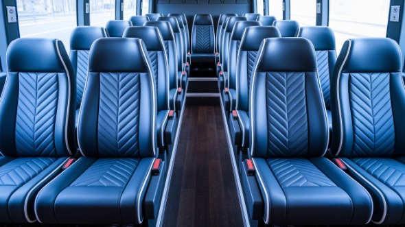 jurupa valley 18 passenger minibus inside