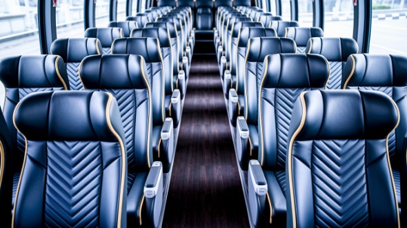 jurupa valley 54 passenger charter bus inside