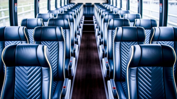 jurupa valley 55 passenger charter bus inside