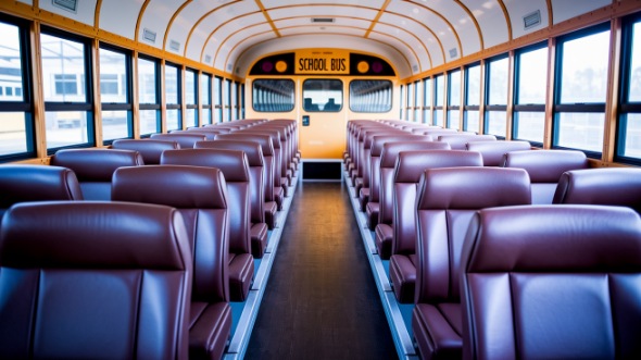 jurupa valley school bus rental inside
