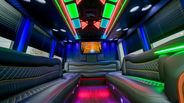 sprinter limo rental interior