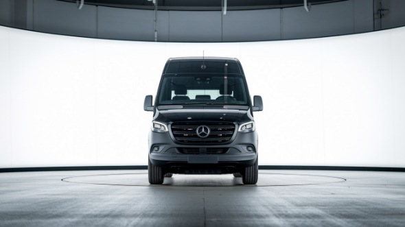 sprinter van with driver